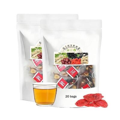 Tè alle Erbe Premium Ginseng Cinque Tesori per Integratore di Vitalità Corporea