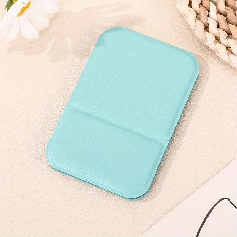 

Настольное зеркало для макияжа из ПУ кожи, портативное зеркало для туалетного столика, складное ручное зеркало, компактные зеркала, милые карманные зеркала для путешествий зелёный