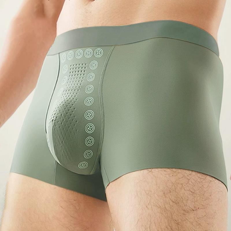 Men's Double-Sided Breathable Quick Dry Boxers Antibacterial Tummy Tightening Panties
