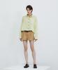 Epinggeulleo Pleated Short Pants - Amber Haze