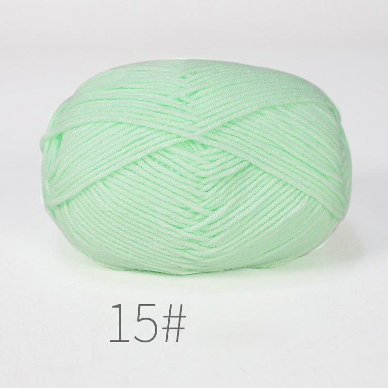 10Balls 500g Soft Milk Cotton Yarn Crochet Threads for Knitting Wool DIY Crafts Sweater Baby Wool Hand Knitting Crochet Yarn