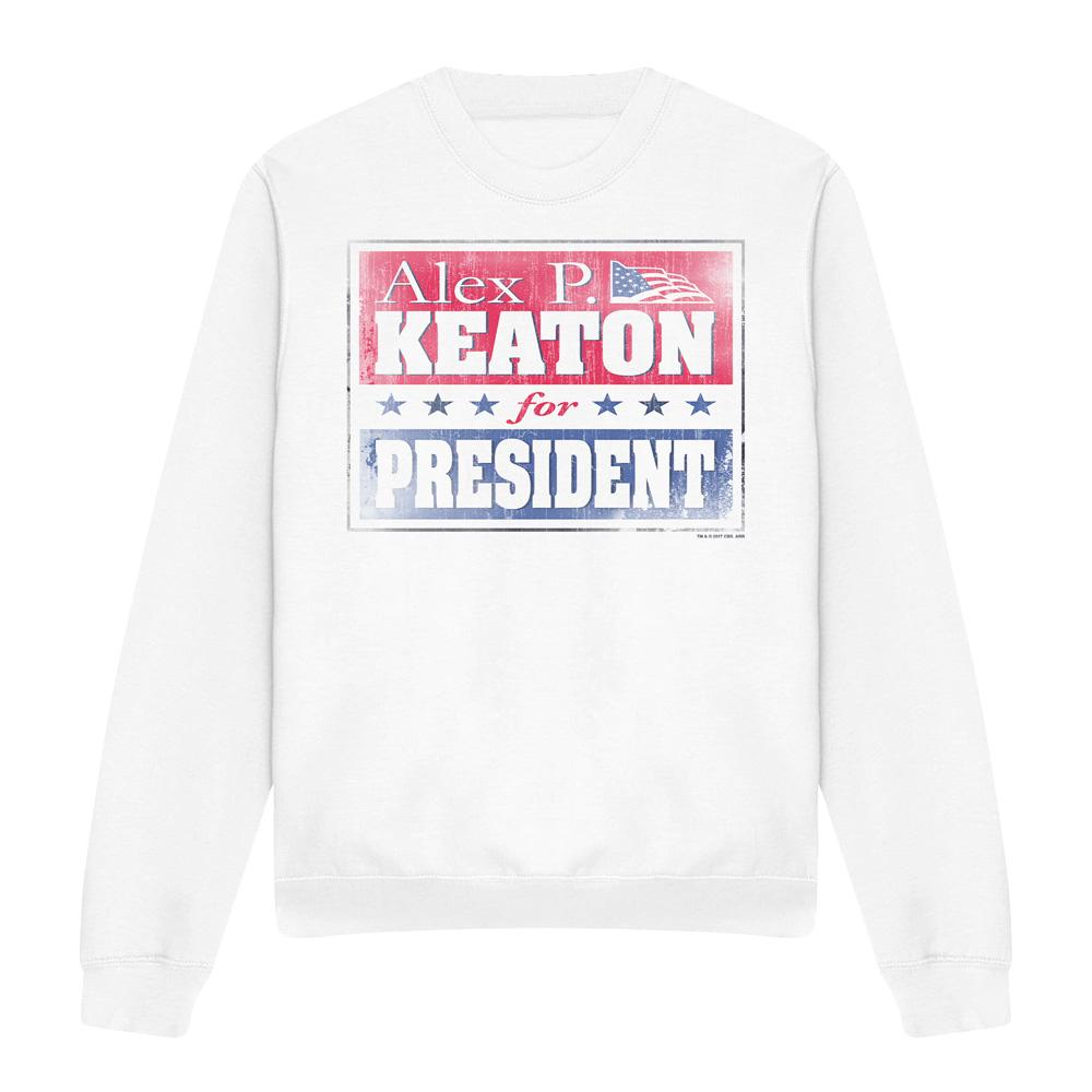 Family Ties Unisex Adult Alex for President Sweatshirt