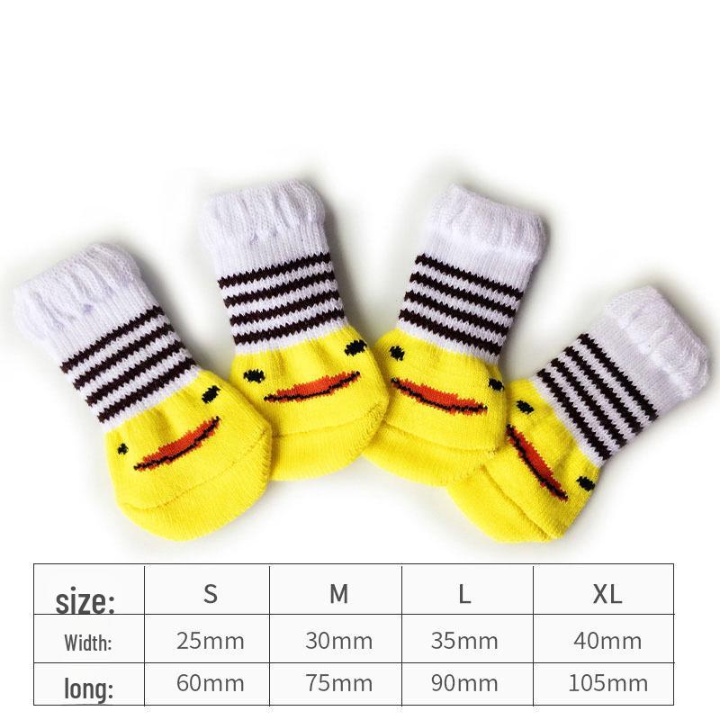 Anti-Scratch Teddy Dog & Cat Socks - Protects Against Dirt and Scratches