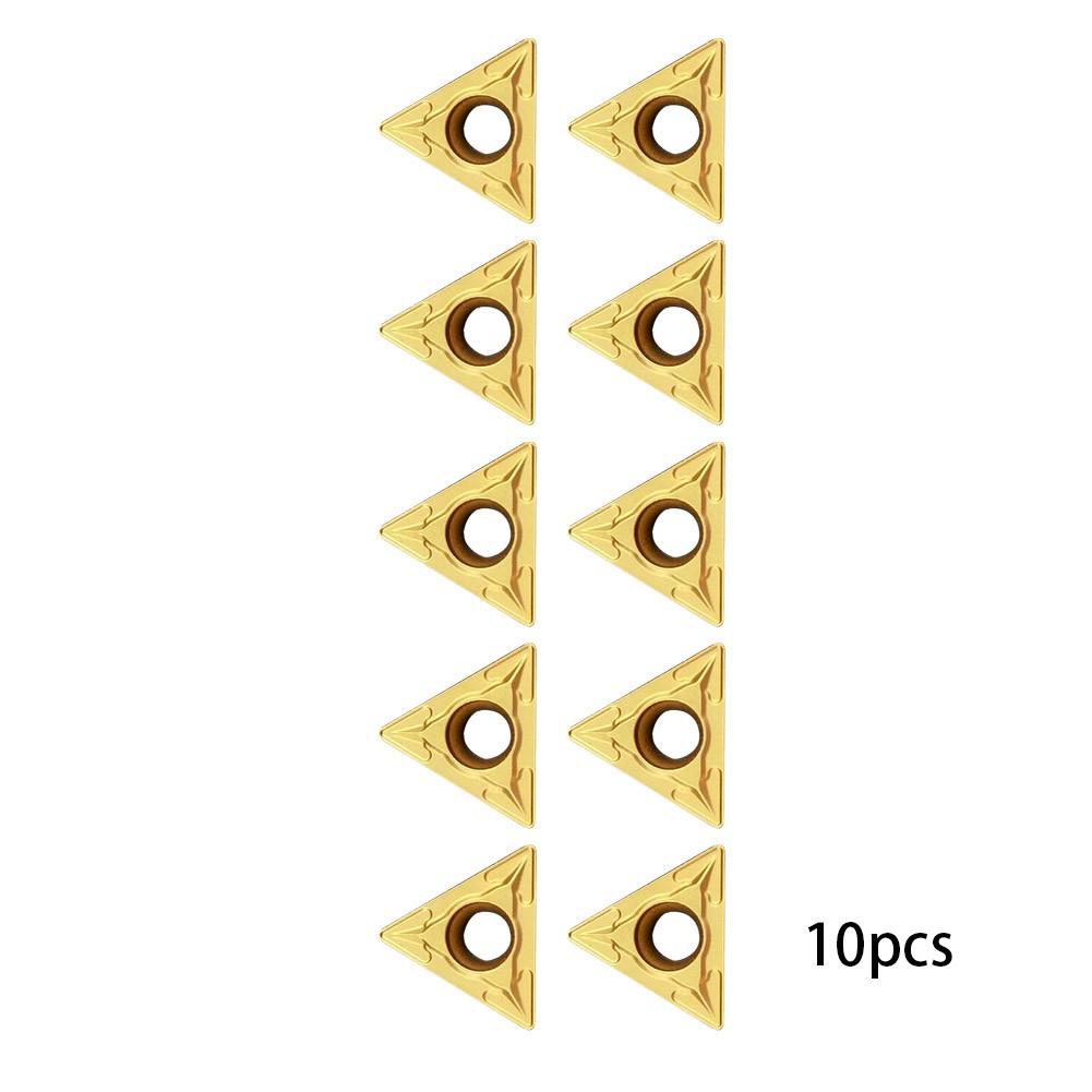 10pcs TCMT110204 TCMT21.51 Turning Tool Mll Insert Carbide Insert for Steel