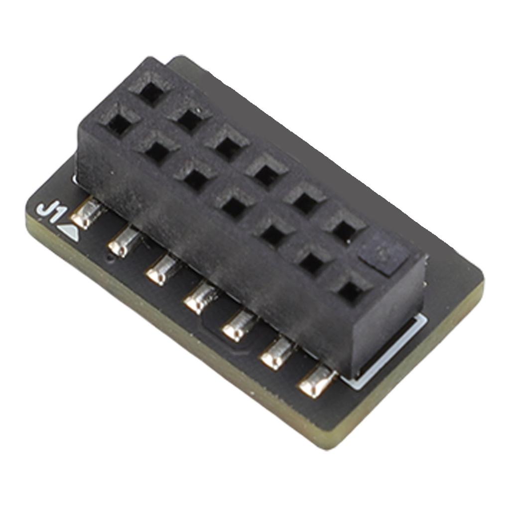 TPM 2.0 Module Support for ASROCK Motherboard 14Pin SPI TPM2.0 Remote Card Encryption Security Board for Win 11