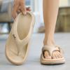 Modische weiße Damen-Slipper Dicke Plattform EVA Herren-Flip-Flops Sommer Clip Anti-Rutsch Strandsandalen Bequeme weiche Sohle Slipper