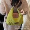 Suede Bag Women's 2025 New Trendy Backpack Retro Travel Backpack Large Capacity Tote Bag Messenger Bag