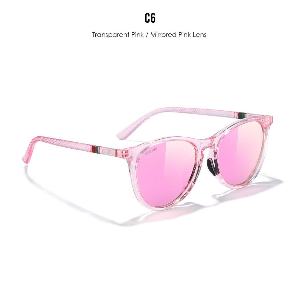 KDEAM Vintage Women s Sunglasses Polarized Lens Metal Hinge Oval Shaped Female Sun Glasses