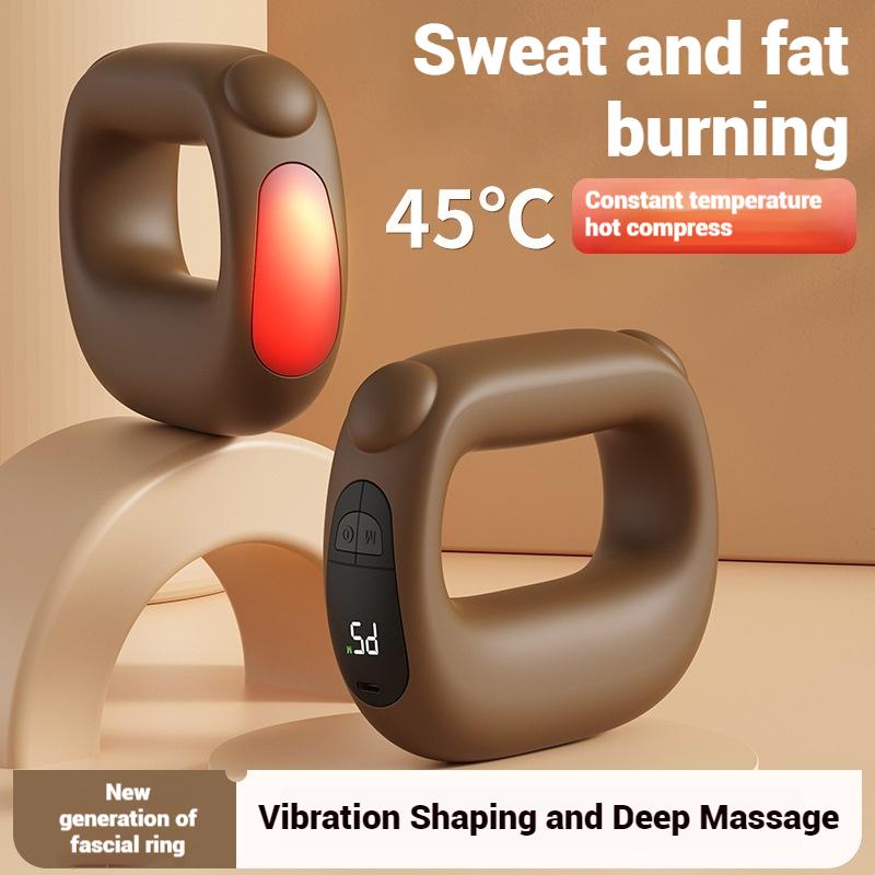 Deep Tissue Percussion Muscle Massage Guns with Heat for Athletes Pain Relief Adjustable Intensity Speed Super Quiet Portable