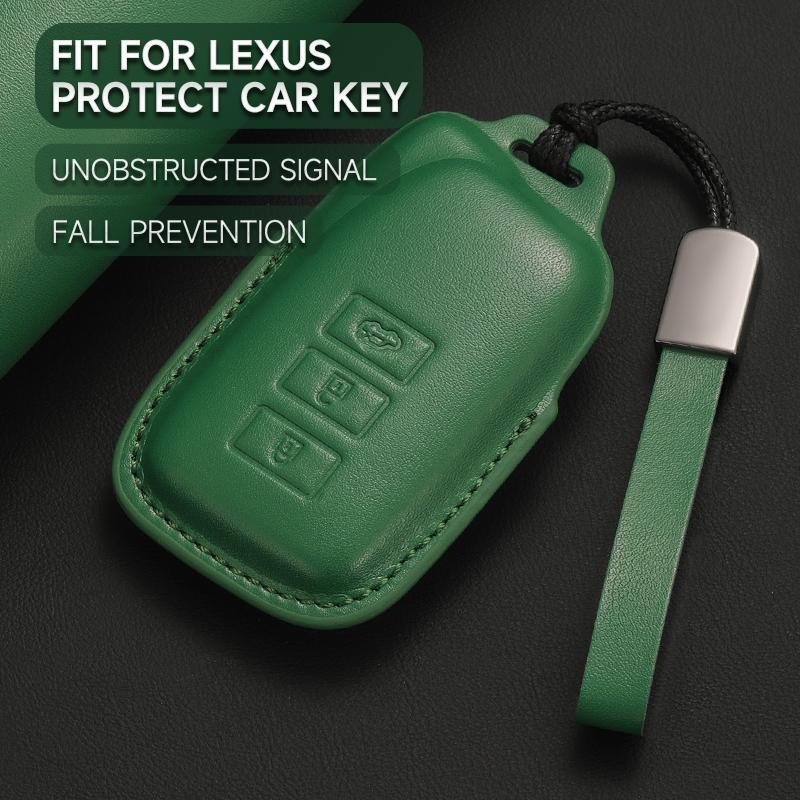 Coque de Protection en Cuir pour Clé de Voiture pour Lexus RX350 NX300 Es300h Rx450h GS300 GX470 IS250 ES350 LX570 GX460 Nx300h Is300