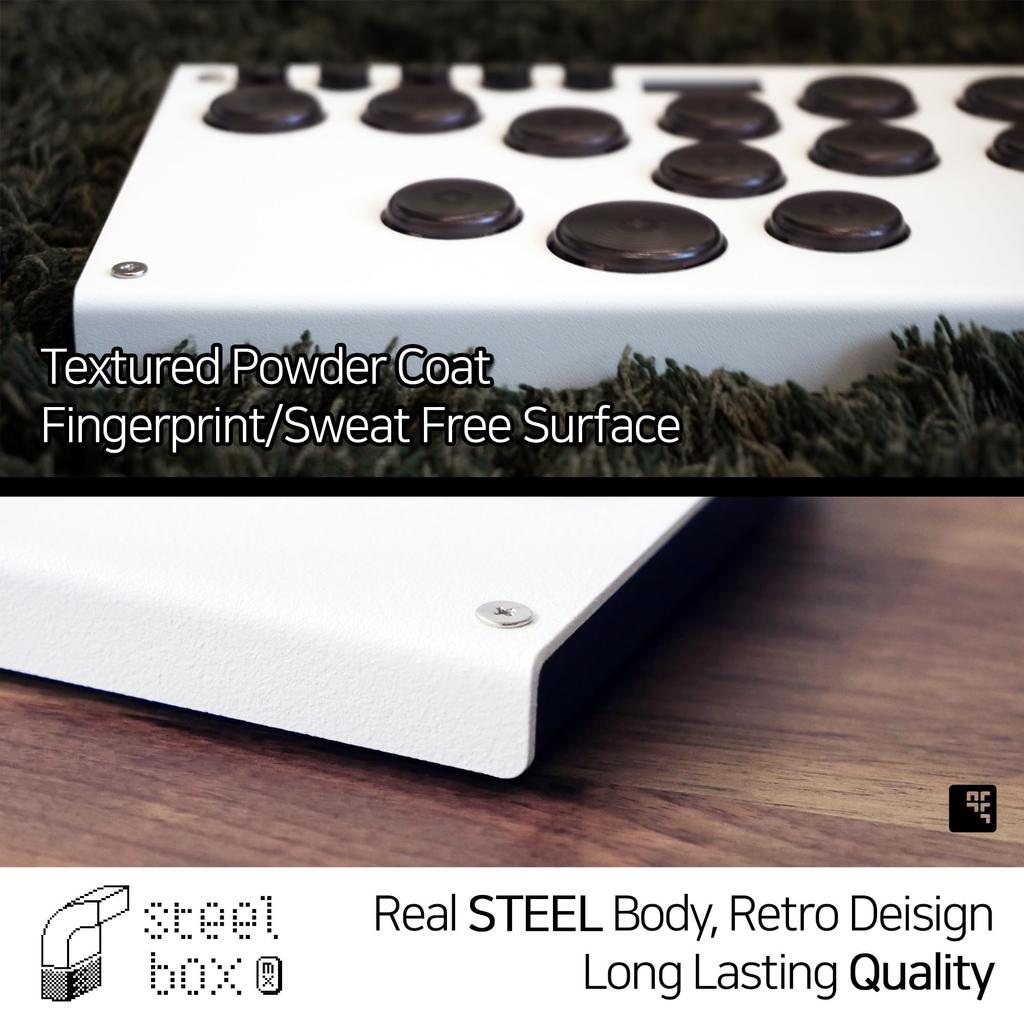 SAGAKLABS Steel Box MX Fastest Response Quiet Type Leverless Akecon STEELBOX-MX Multi-Button