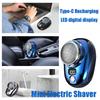 Waterproof Mini Electric Shaver Cordless Men Electric Shaver Washable Men's Beard Trimmer  for Home