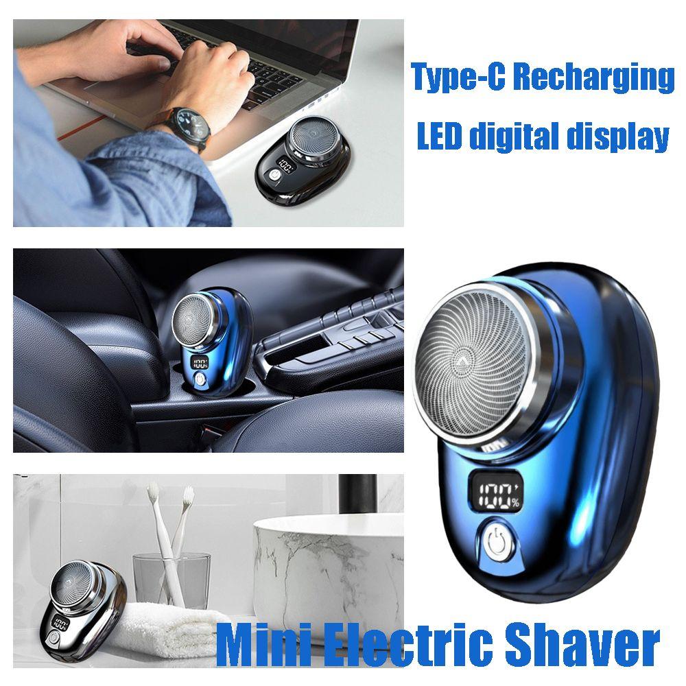 Waterproof Mini Electric Shaver Cordless Men Electric Shaver Washable Men's Beard Trimmer  for Home
