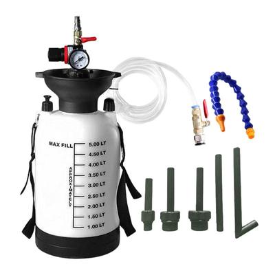 Getriebeölpumpe, 5 l, tragbares Getriebeölpumpen-Kit, Ölpumpen-Extraktor mit Adaptern, Getriebeöl-Transfersystem für
