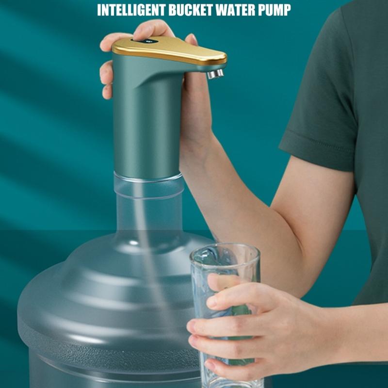 Water Pump Water Dispenser for Bottle USB Rechargeable Water Jugs Dispenser Portable Automatic Water Pump for Home