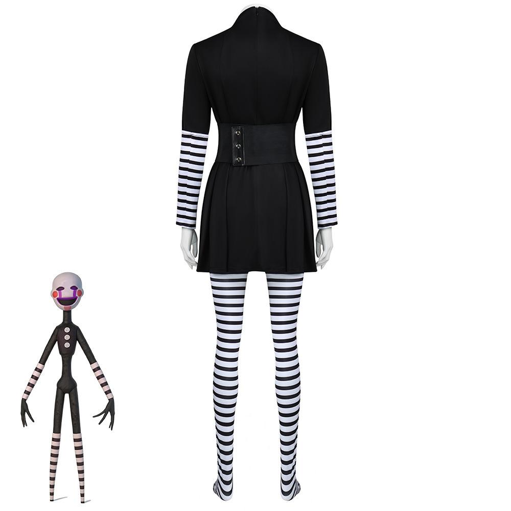 Tuta Cosplay Uomo Mascherato di Five Nights at Freddy's 2, Costume Horror di Halloween