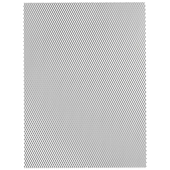 KITACO Aluminum Mesh Sheet (Fine) Black Universal 0900-960-00250