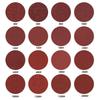 10pcs/set 125mm 5"/5inch Sanding Discs 8 Holes Sandpaper Pads Set Hook & Loop Abrasive Sander Paper for Polishing Tools