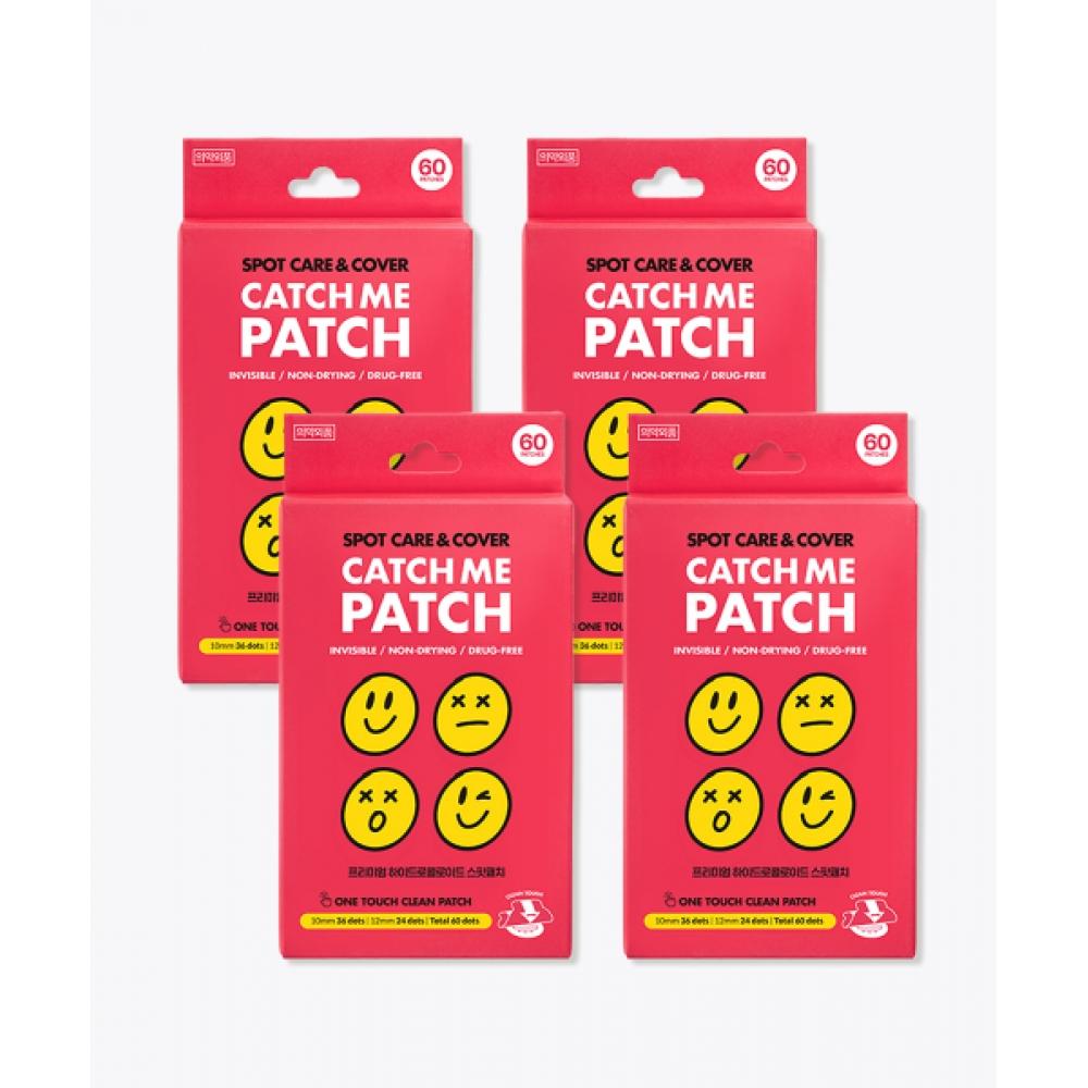 Catch Me Patch Trouble Spot Acne Patch 60 Sheets X 4 Pieces 240 Sheets none
