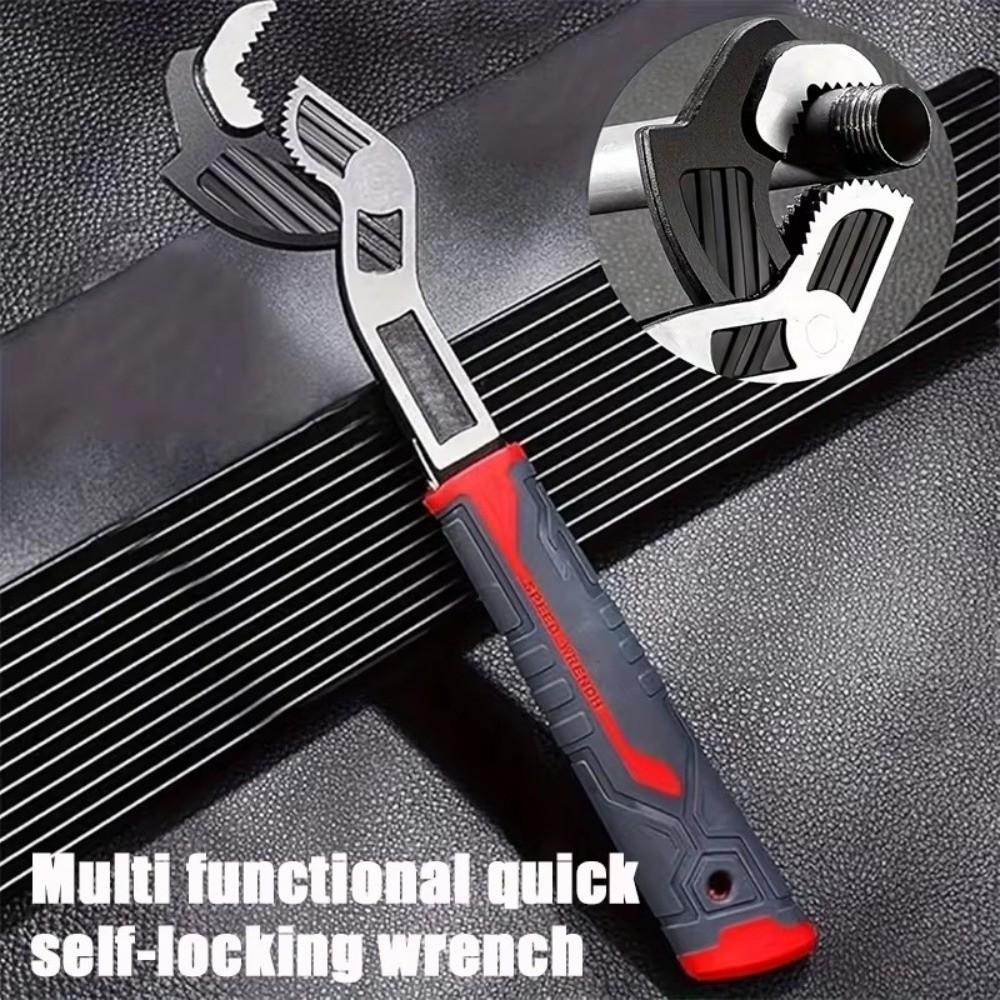 Multi-function Universal Wrench Large Diameter Open Wrenchs Gifts Movable Bathroom Wrench