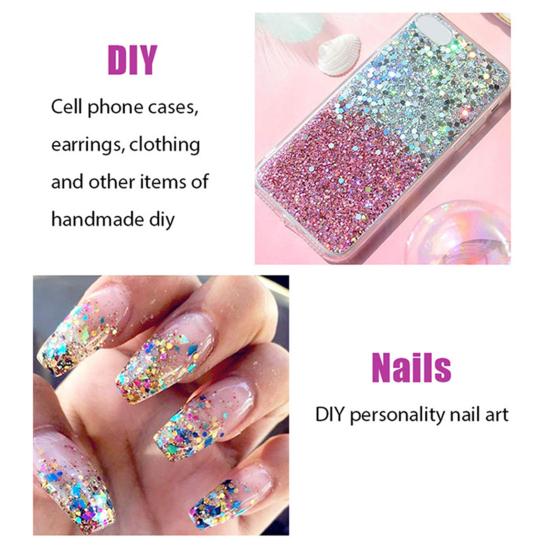 Augenglitzer, Haar, Gesicht, Lippe, Körperkunst, funkelnde Pailletten, glitzernder flüssiger Lidschatten