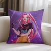 Kpop Demon Hunters Pillowcase Sofa Anime Cushion Cover Bedroom