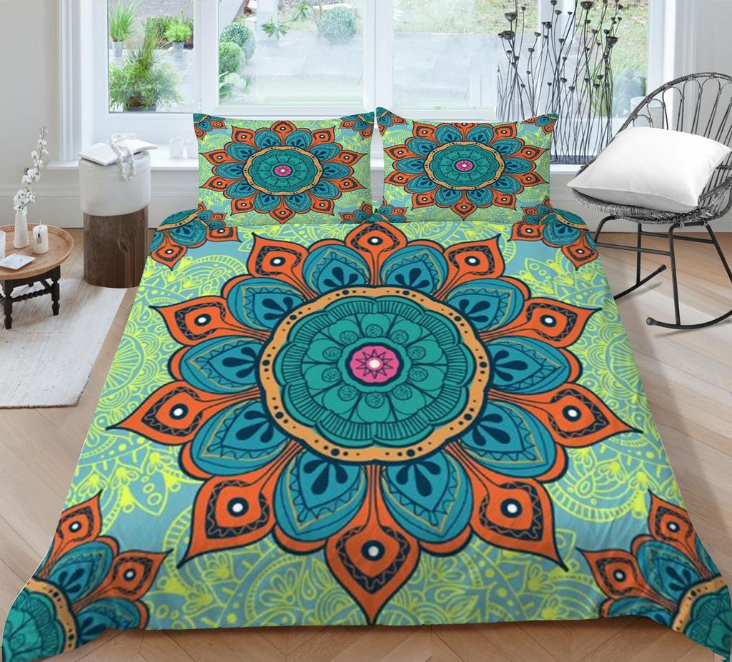 Boho Duvet Cover Set Bedding Set Cover Boho Style Boho Home Bedding Set Man Woman Single Double Size Bed Clothes