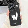 Luckly Letters For Infinix Smart 8 Cases Silicone Soft TPU Shockproof Cover For Infinix Smart 8 7 6 Smart8 Smart7 Smart6 Case