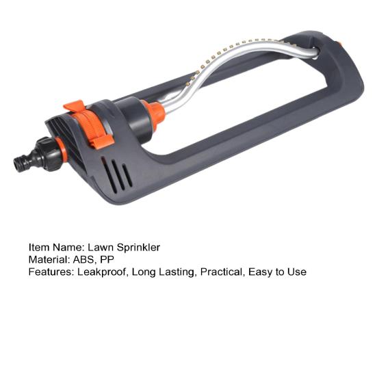 Furtun de grădină cu aspersor, gamă de udare reglabilă, design cu 19 găuri, universal, ușor de conectat, aspersor automat de apă