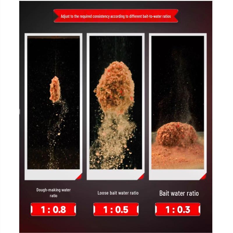 Liu Zhiqiang All-Purpose Fishing Bait for Crucian, Carp, Bream, Qiaozui, and Black Pit - 30 Bags