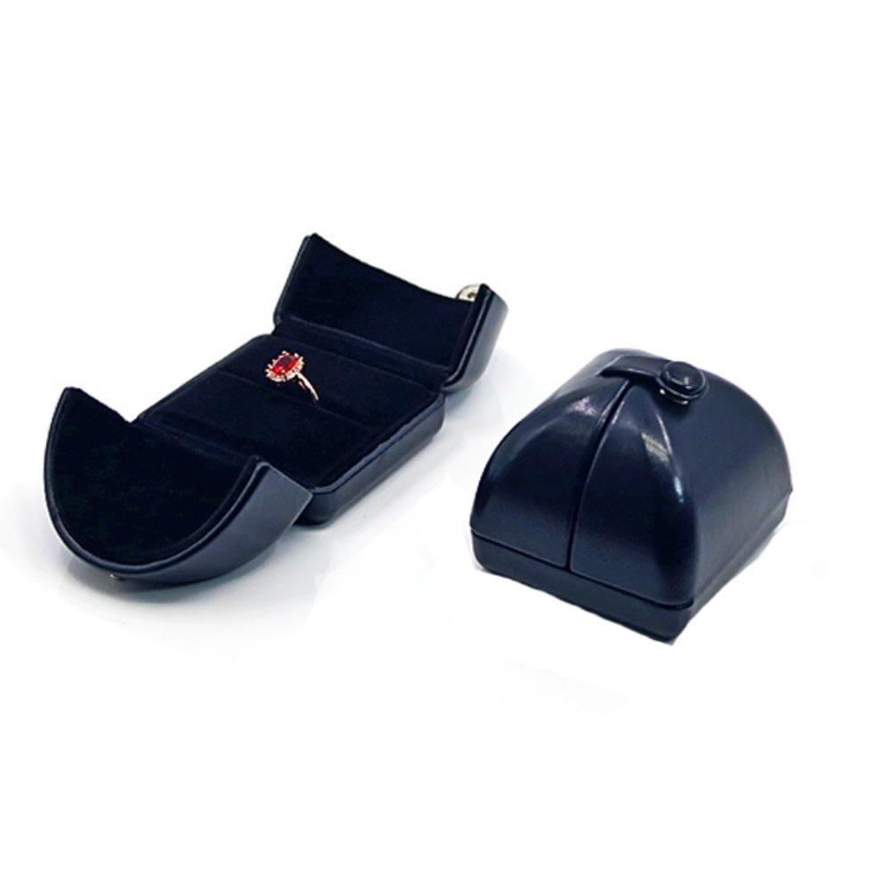 PU Leather Jewelry Packing Bag Rings Necklace Jewelry Display Box Earrings Storage Case Propose