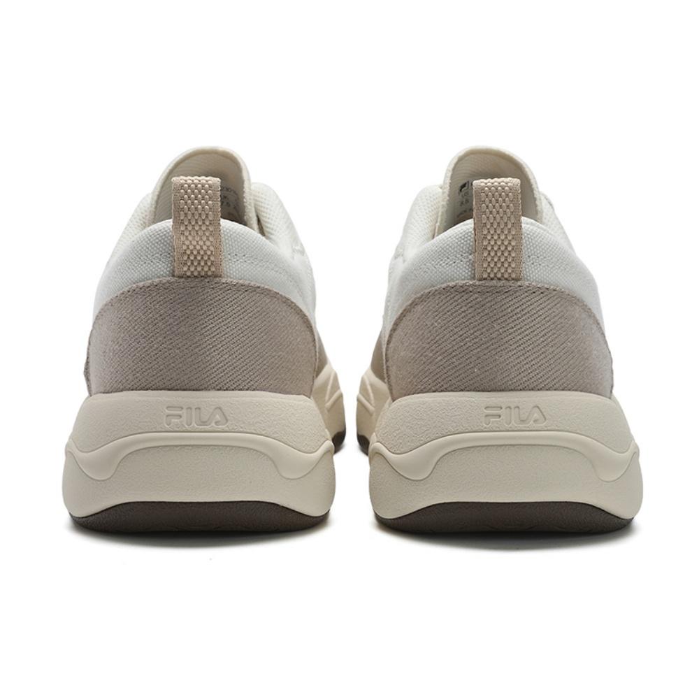 Fila Burger Casual Comfortable Versatile Low-Top Canvas Shoes Men Sneaker White Yellow F12M532301FGS