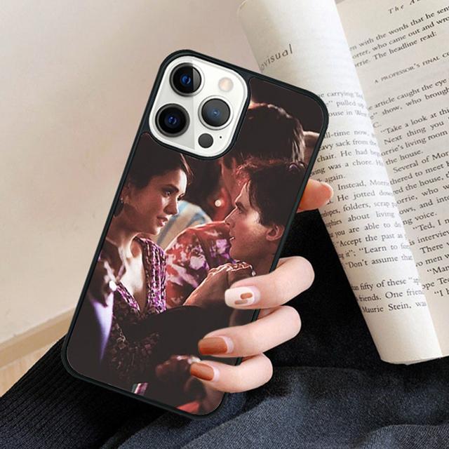 

Чехол для телефона Дневники вампира Для iPhone 17 Air 16 15 14 plus 11 12 13 pro max coque Оболочка Fundas iPhone 13