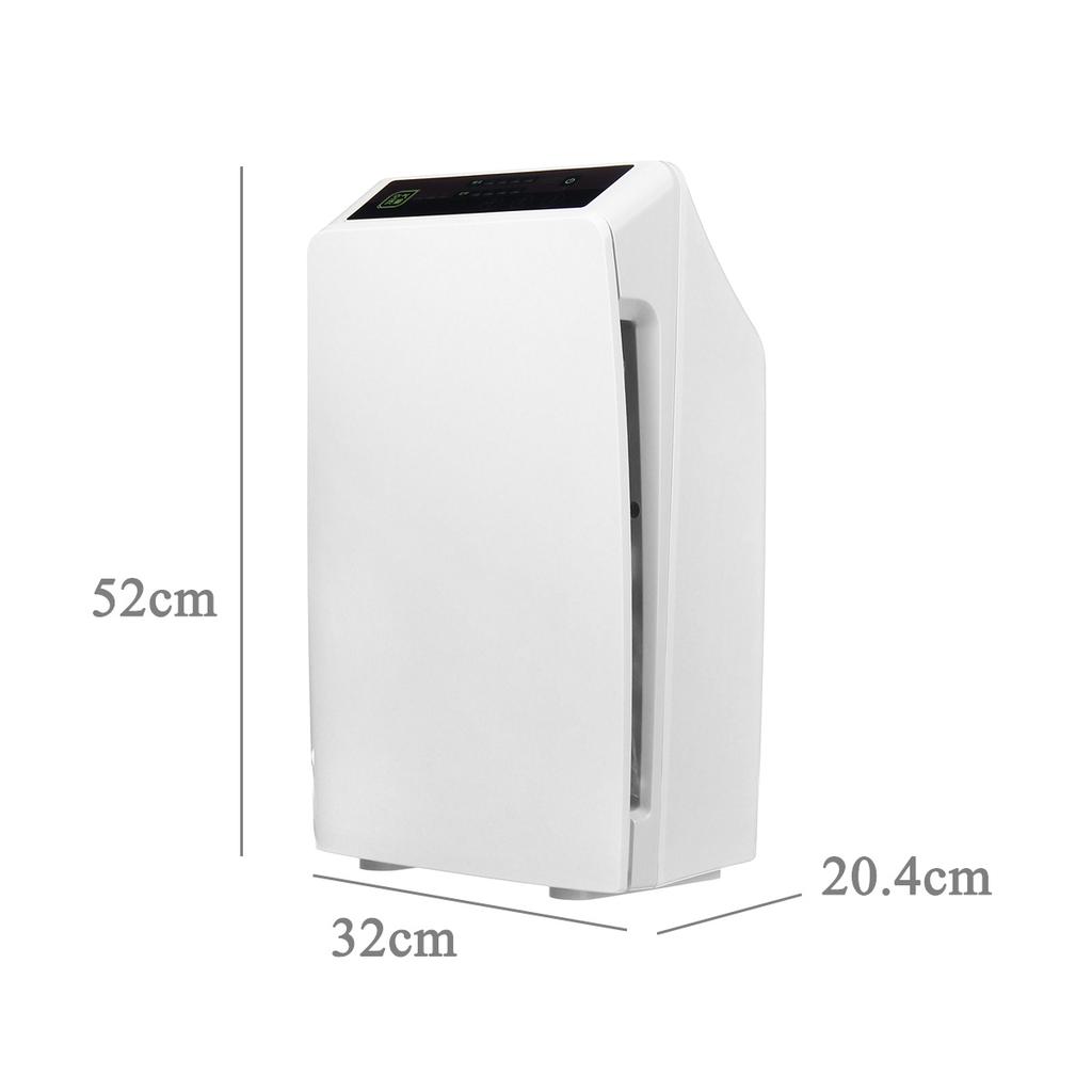 Buy Ultraquiet Air Purifier Cleaner HEPA Filter Remove Odor Dust Mold Smoke Home for Smoker