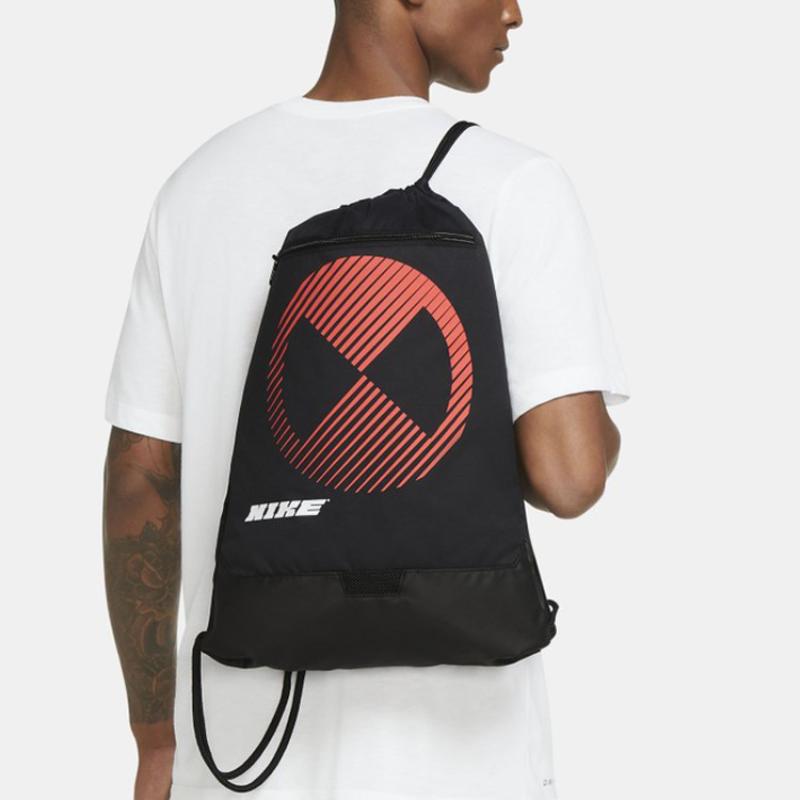 Nike Polyester Backpack Regular Unisex Black Lightweight Casual CU9530-010