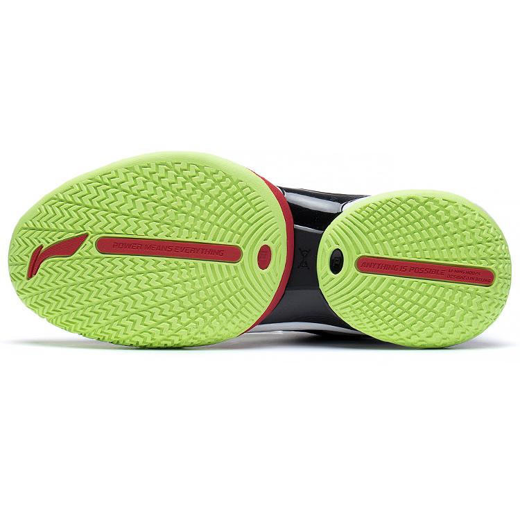 Li Ning Power Textile, Synthetic Leather, TPU Cushioning Slip Resistant Abrasion Resistant Coverage Support Rebound ABPS073-1