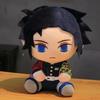 20Cm  Japan Slayer Plush Dolls Lovely Anime Kimetsu No Yaiba Kamado Tanjirou Nezuko Zenitsu Kyoujurou Toys Kids Gifts