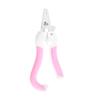 Pet Nail Clippers with Safety Guard and Bent Handle for Cats & Dogs