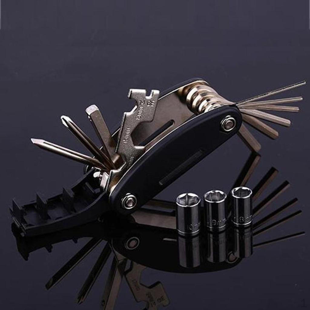 

Biking Bike Multi Fixing Tools Carbon Steel Portable Compact Multifunctional Mountain Cycling