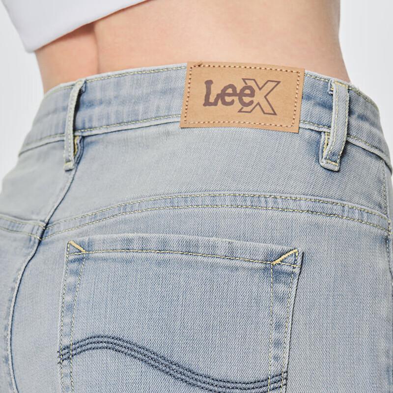 Lee 428 Women's High-Waist Straight-Leg Jeans