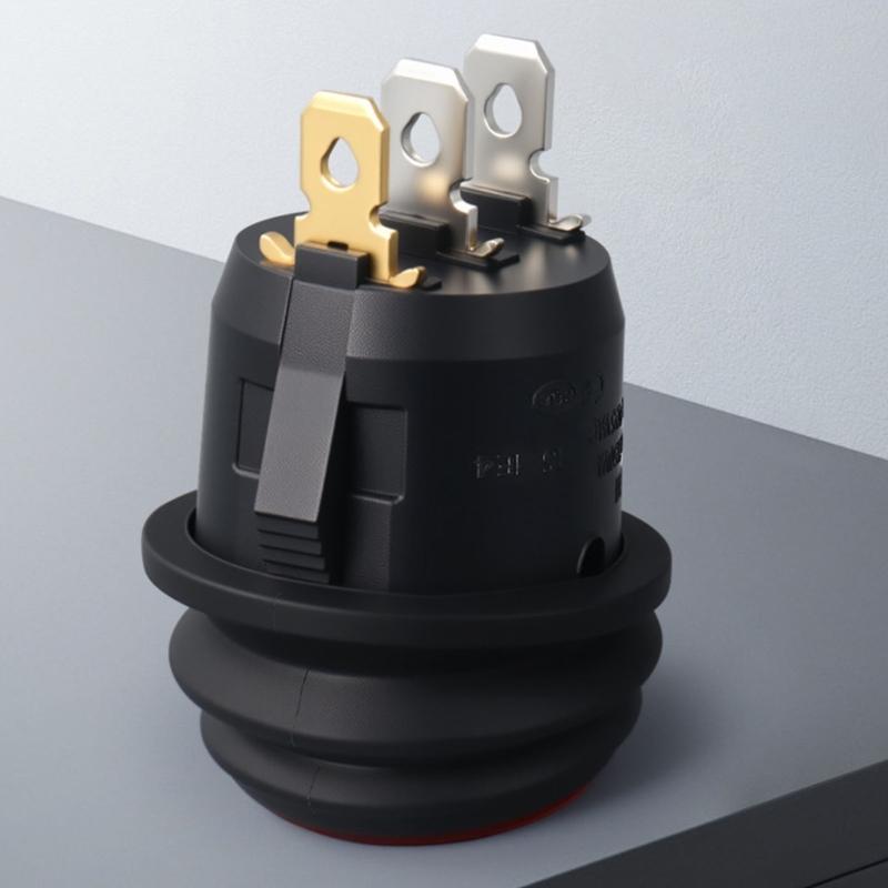 High Performances Waterproof 2 Pin Round Switches 2 Position for Industrial Control Panel and Marine Devices