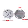 4pcs 60mm Car Wheel Center Caps Hub Decorative Cover for 508 5008 307 408 207 205 206 407 107 308 4008 507 Car Styling