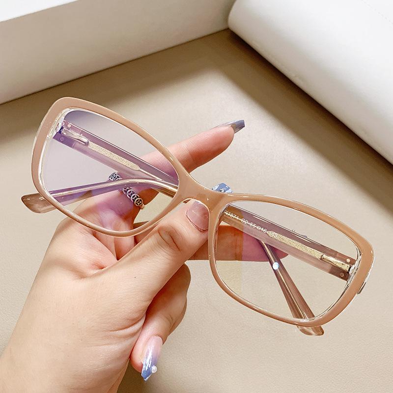 

Fashion Computer Anti Blue Light Glasses Men Women Clear Optical Spectacle Luxury Small Frame Myopia Glasses Prescription -2.5 0