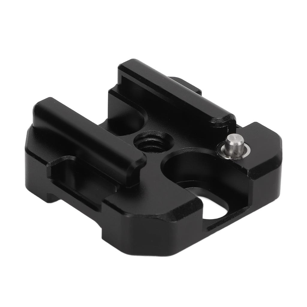 Adaptor Montură Cold Shoe cu Orificiu Șurub 1/4 inch Cataramă Curea de Umăr pentru Cage Cameră Flash