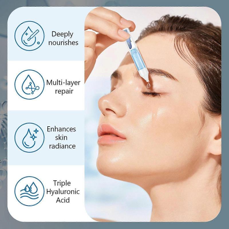 3% Hyaluronic Acid Serum Ultra-Hydrating 30 Pcs - 3% Hyaluronic Acid Serum For Face - Intensive Moisturizing, Skin Tightening, Emergency Repair, Anti-
