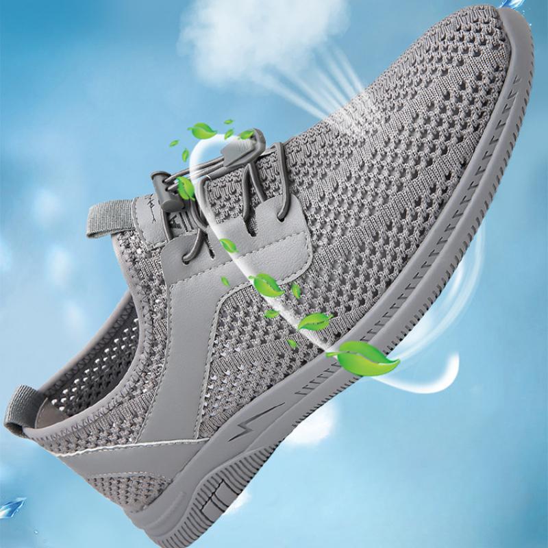 Fashion 2024 New Men Casual Shoes Brand Mocassins Hollow Out Breathable Sneakers Mens Loafers Soft Driving Shoes for Running Man Shoes