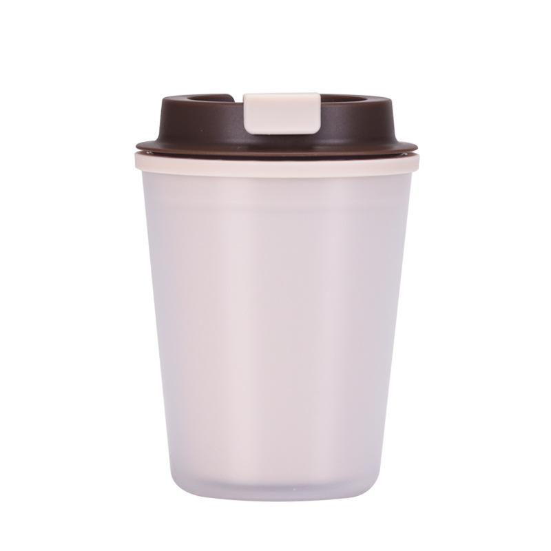 Double-Layer Water Cup Portable Mini Wheat Straw Coffee Cup Portable Fashionable And Simple Car Wheat Fragrance Cup