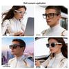 F66 AI Bluetooth Translation Glasses: Real-time 100+ Language Translation, Music & Calls Smart Eyewear
