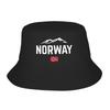 Norwegisch Stolz Norwegen Flagge Eimerhut Unisex Damen Mode Sommer Strand Sonne Fischer Unisex Kappe