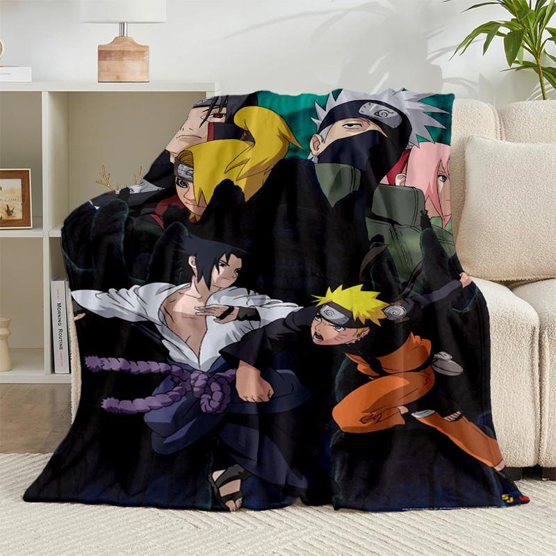 1PC Ninja Team Adventure Flannel Blanket Gift, Suitable for Both Men And Women, Soft Ideal for Beds And Sofa, Birthday Or Christmas Gift
